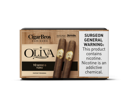 Oliva Serie G by CigarBros Cigars CigarBros 10ct Oliva Serie G Toro + 7% Discount + FREE Humidor