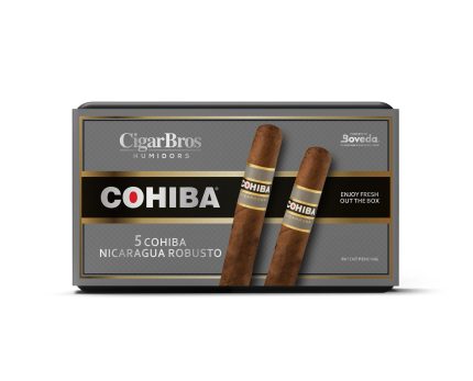 Cohiba Nicaruga By CigarBros Cigars CigarBros 5ct Cohiba Nicaruaga Robusto + 5% Discount + FREE Humidor