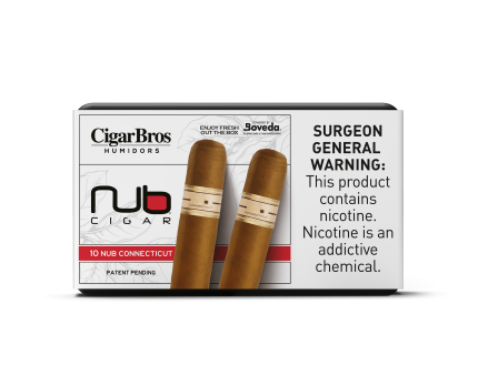 Nub by CigarBros Cigars CigarBros 10ct Nub Connecticut + 7% Discount + FREE Humidor