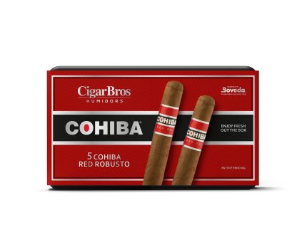 Cohiba Red By CigarBros Cigars CigarBros 5ct Cohiba Red Robusto + 5% Discount + FREE Humidor