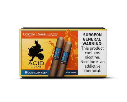 Acid Cigars by CigarBros Cigars CigarBros 10ct Acid Kuba Kuba + 7% Discount + FREE Humidor