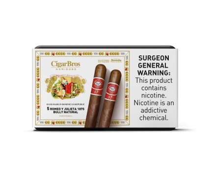 Romeo y Julieta 1875 by CigarBros Cigars CigarBros 5ct Romeo Y Julieta Bully + 5% Discount + FREE Humidor 