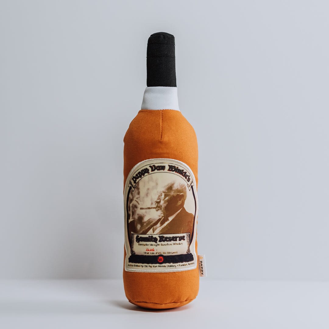 1-1_Dogtoys-7 Pappy Bottle Canvas Dog Toy - Image 1