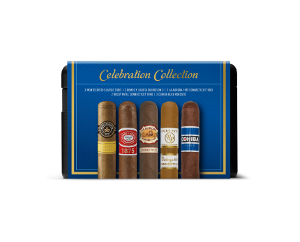 Celebration Collection by CigarBros Cigars CigarBros 10ct Celebration Collection + 7% Discount + FREE Humidor