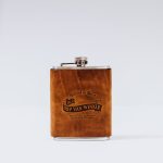 Old Rip Van Winkle Leather Wrapped Flask