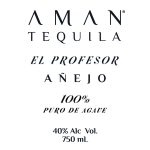 Aman El Profesor Anejo Tequila - Image 2