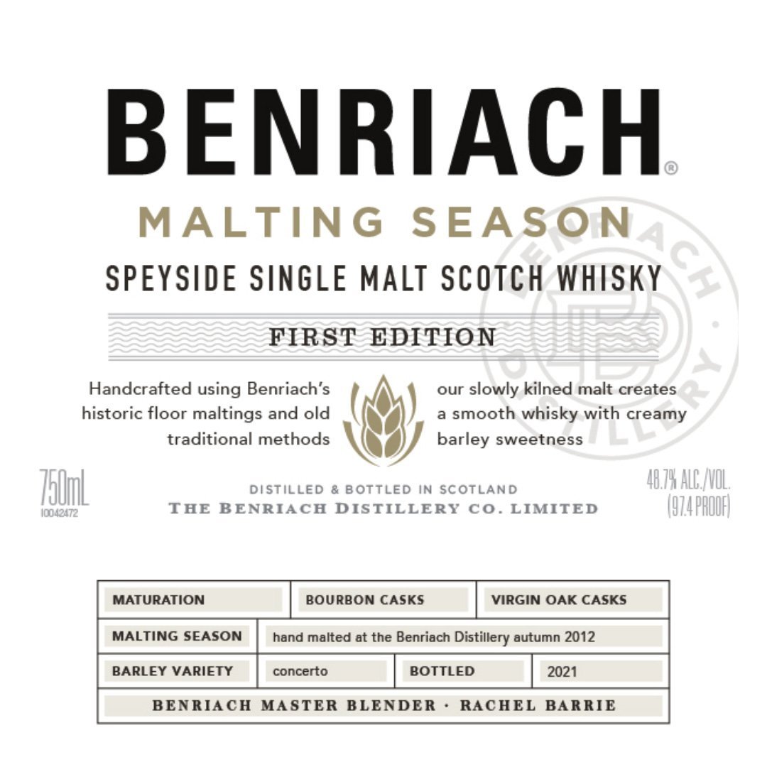 BenriachMaltingSeasonFirstEdition Benriach Malting Season First Edition - Image 1