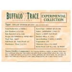 Buffalo Trace Experimental Collection Straight Bourbon Whiskey Made With Peated Malt - Image 2