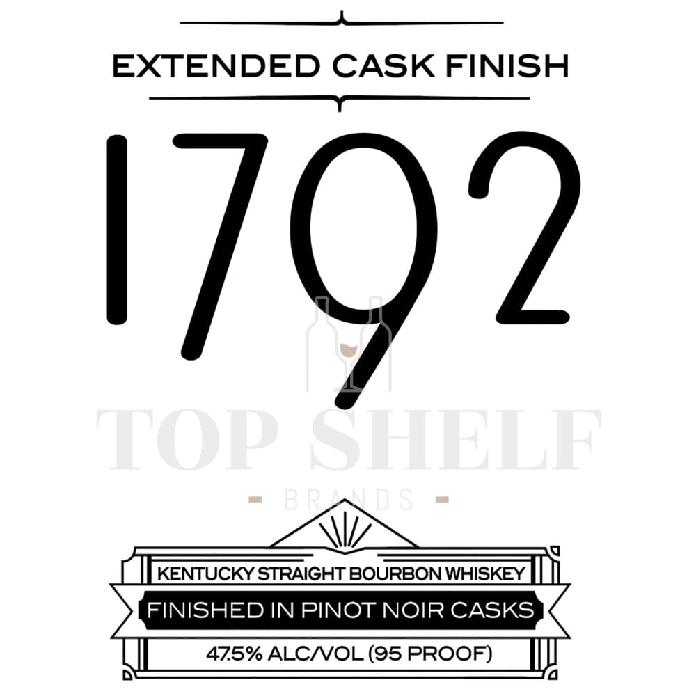Buy1792BourbonFinishedinPinotNoirCasksOnline 1792 Bourbon Finished in Pinot Noir Casks - Image 1