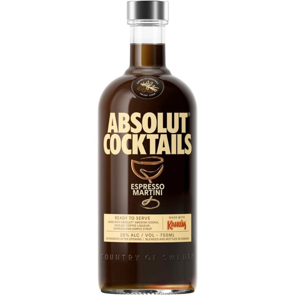 BuyAbsolutEspressoMartiniCocktailOnline Absolut Espresso Martini Cocktail - Image 1