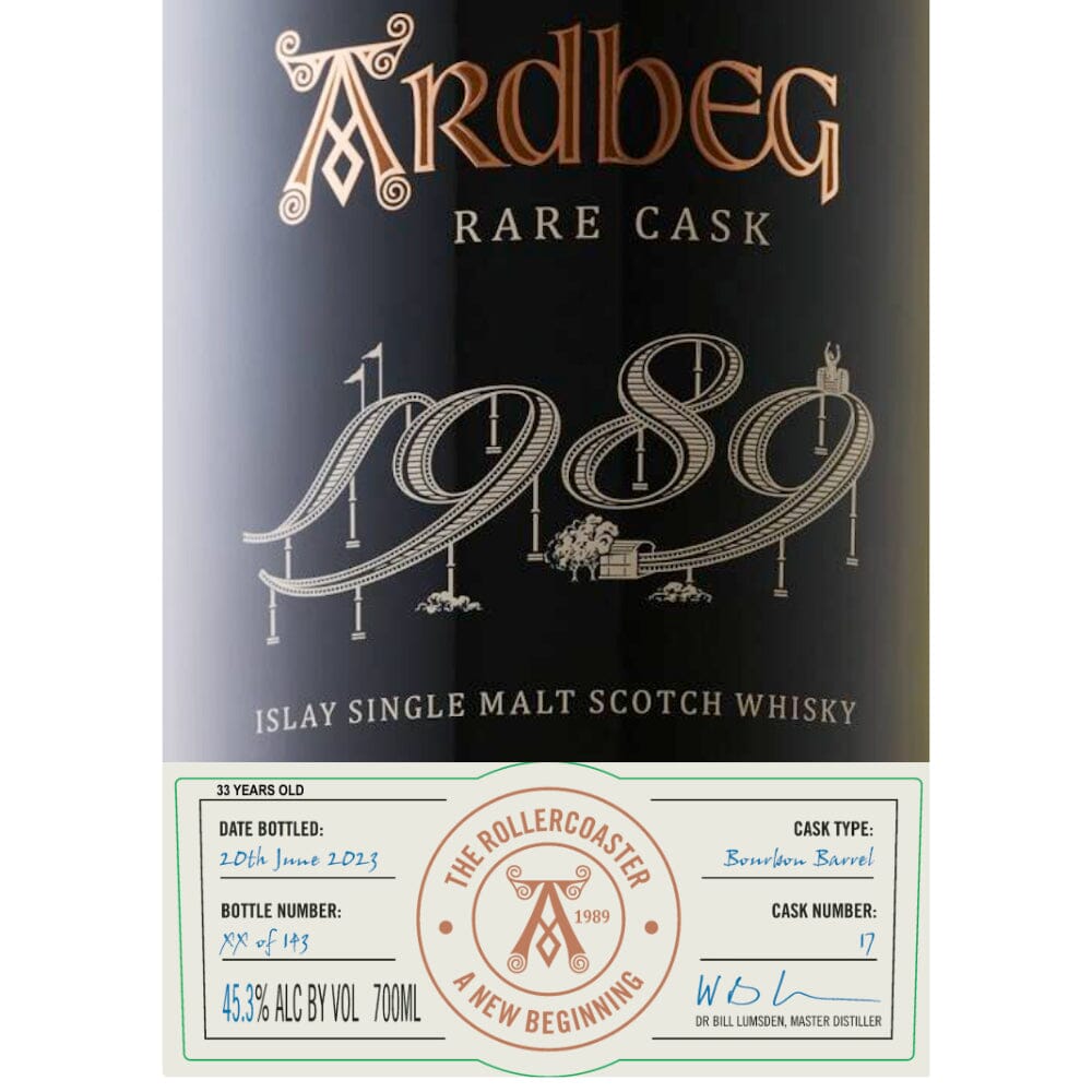 BuyArdbegRareCask198933YearOldOnline Ardbeg Rare Cask 1989 33 Year Old - Image 1