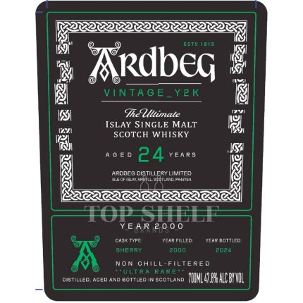 Ardbeg Vintage_Y2K 24 Year Old