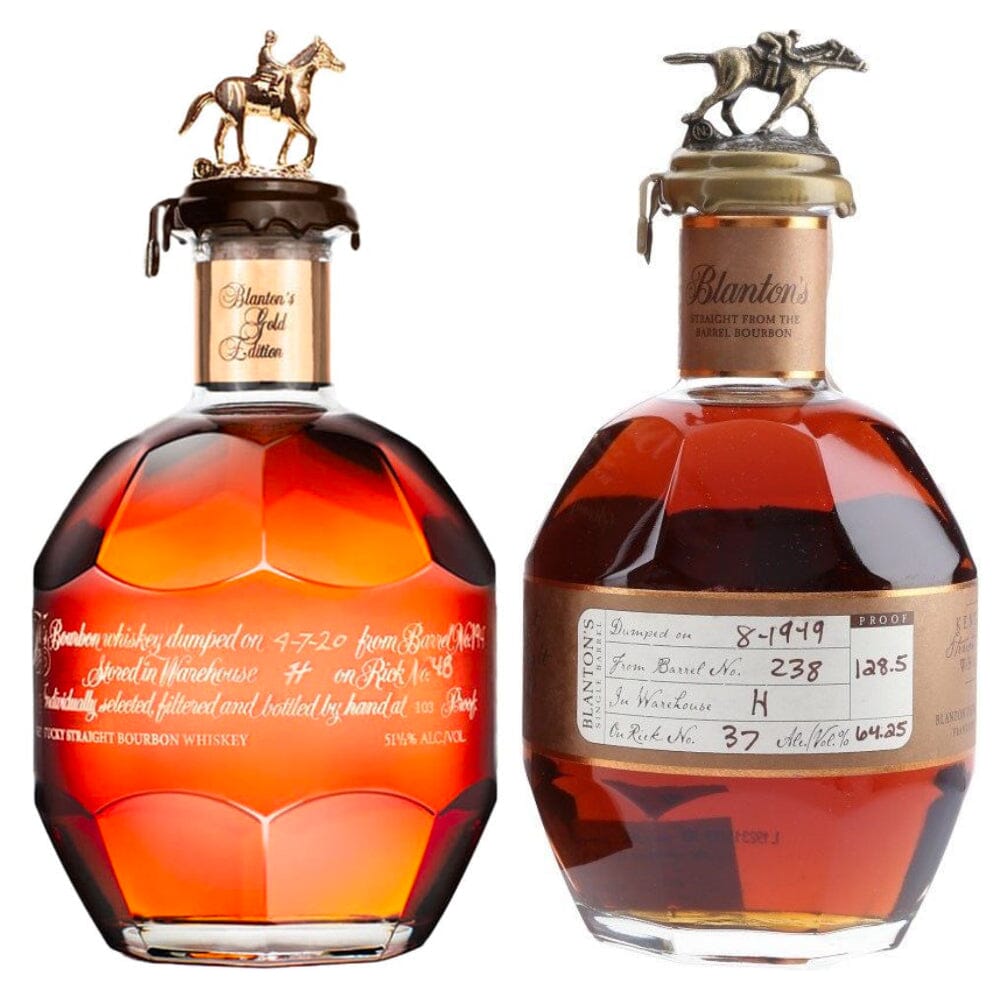 BuyBlanton_sGoldandStraightFromTheBarrelBundleOnline Blanton's Gold and Straight From The Barrel Bundle - Image 1