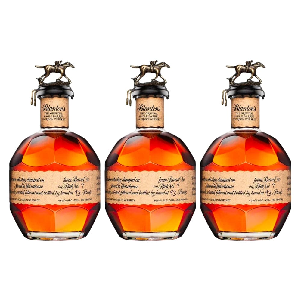 BuyBlanton_sOriginalSingleBarrel700ml3PKOnline Blanton's Original Single Barrel 700ml 3PK - Image 1