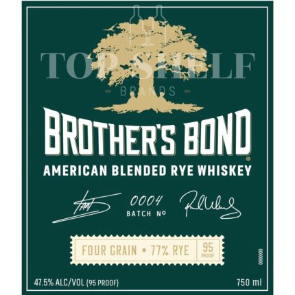 Brother’s Bond American Blended Rye Batch #4