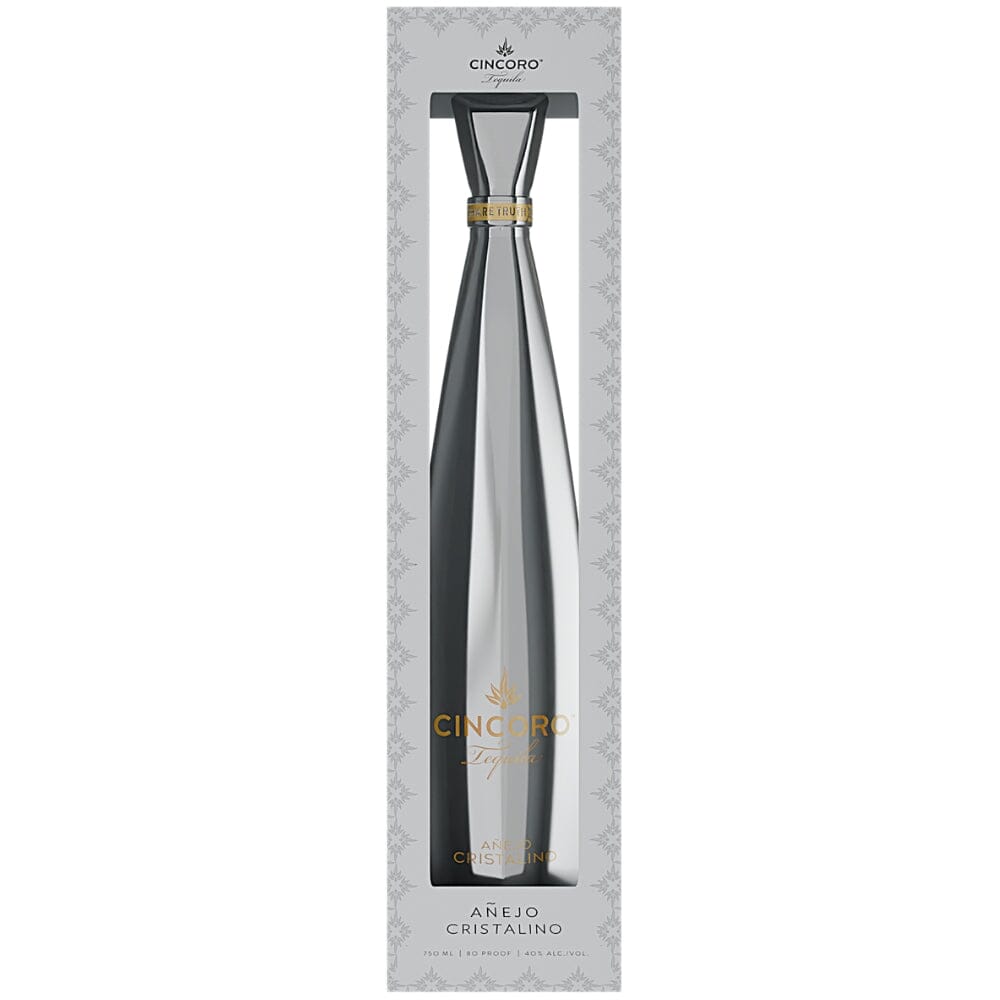 BuyCincoroAnejoCristalinoTequilaOnline Cincoro Anejo Cristalino Tequila - Image 1
