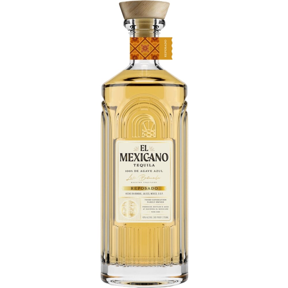 BuyElMexicanoReposadoTequilaOnline_72528f85-dcc8-4fbb-af3e-f2bab1aa4c0a El Mexicano Reposado Tequila - Image 1