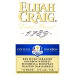 Elijah Craig Ryder Cup 2023 Kentucky Straight Bourbon - Image 2