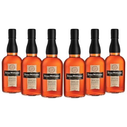 Evan Williams Single Barrel Vintage Bourbon 6pk