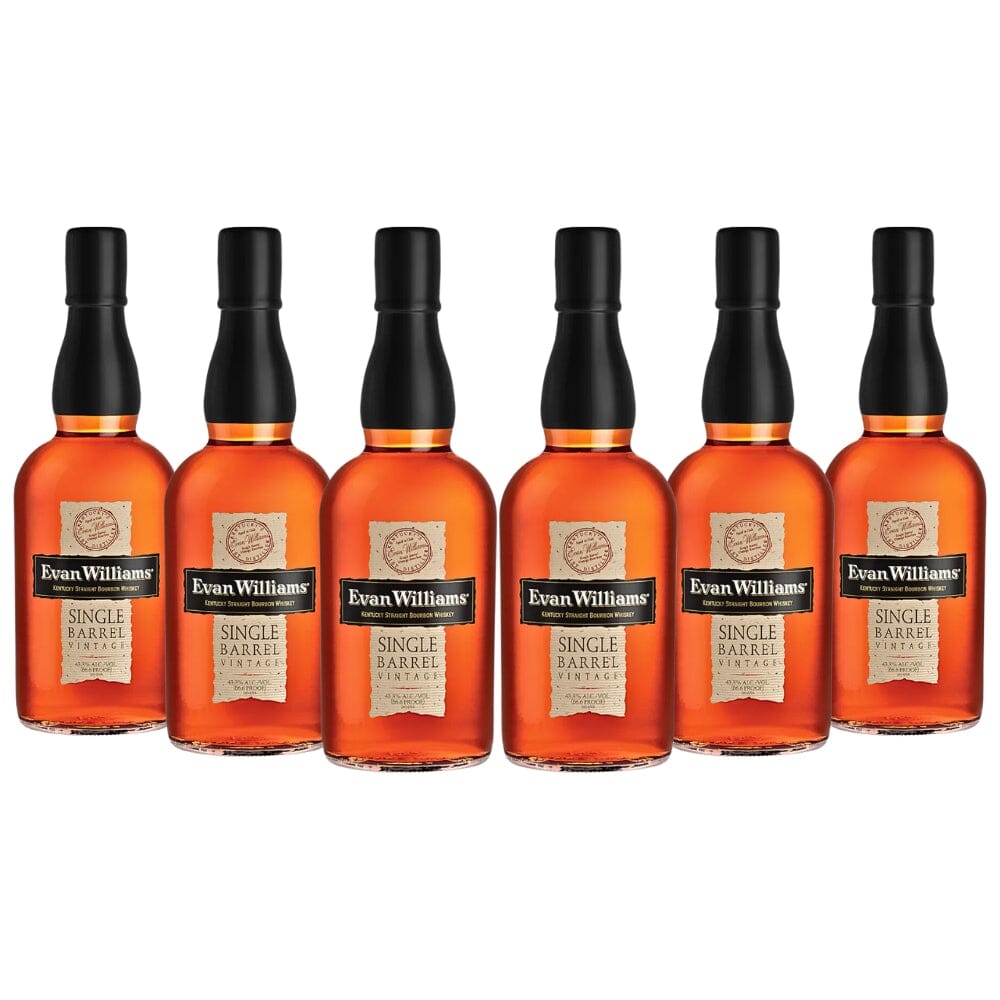 BuyEvanWilliamsSingleBarrelVintageBourbon6pkOnline Evan Williams Single Barrel Vintage Bourbon 6pk - Image 1