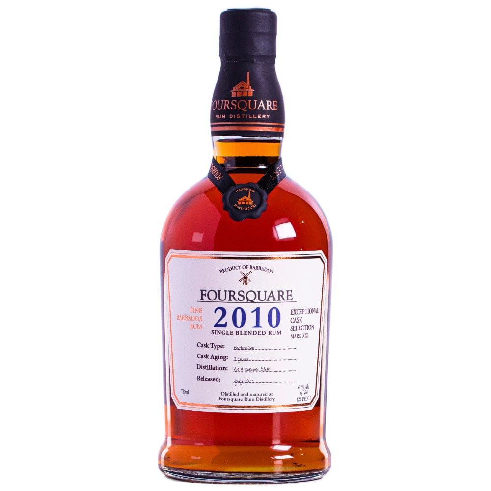 BuyFoursquareExceptionalCaskMarkXXI2010RumOnline Foursquare Exceptional Cask Mark XXI 2010 Rum - Image 1