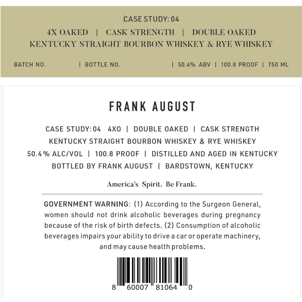 BuyFrankAugustCaseStudy04Online Frank August Case Study: 04 - Image 1