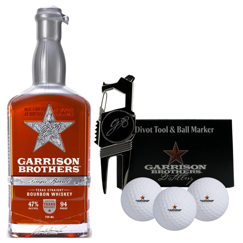BuyGarrisonBrothersSingleBarrelGolfLover_sGiftSetOnline Garrison Brothers Single Barrel Golf Lover's Gift Set - Image 1
