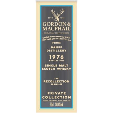 Gordon & Macphail The Recollection Series #2 46 Year Banff Distillery