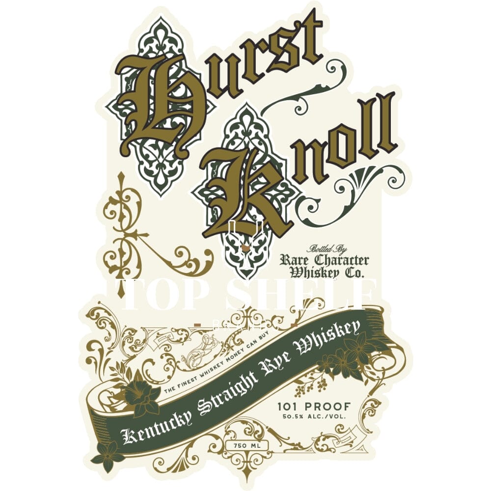 BuyHurstKnollRyeWhiskeyOnline Hurst Knoll Rye Whiskey - Image 1