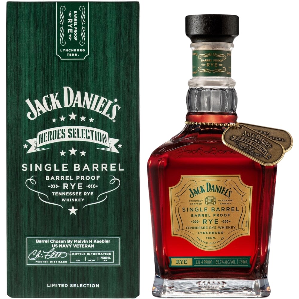 BuyJackDaniel_sHeroesSelectionSingleBarrelRye2024ReleaseOnline Jack Daniel's Heroes Selection Single Barrel Rye 2024 Release - Image 1