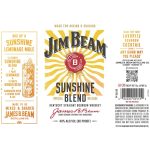 Jim Beam Sunshine Blend Kentucky Straight Bourbon - Image 2