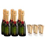 Moët & Chandon Brut End of Year Festive Minis Gift Box Limited Edition 6PK - Image 2