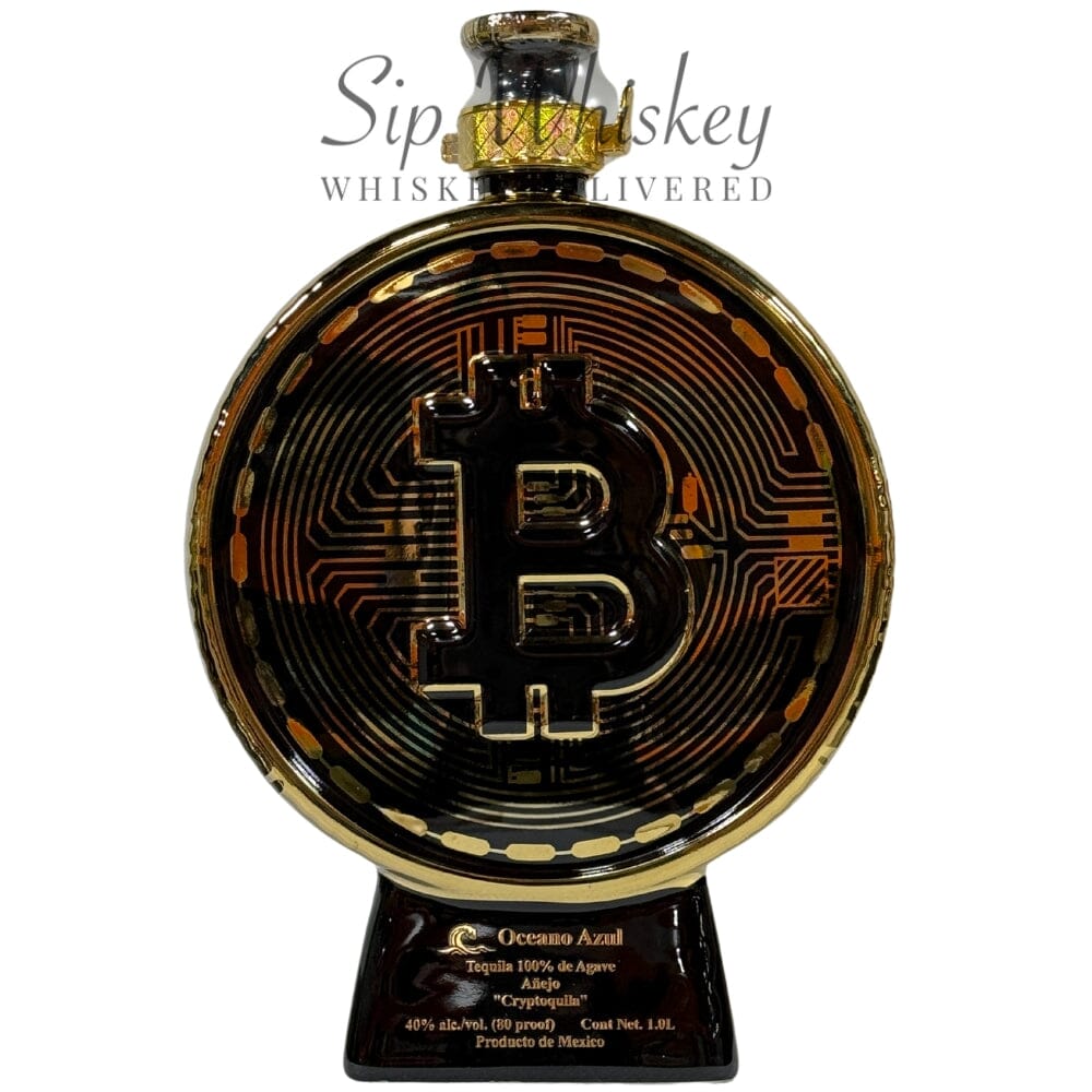 BuyOceanoAzulBitcoinCryptoquilaAnejoTequila1LOnline_78c00223-327e-499b-90ac-b2ac3799e020 Oceano Azul Bitcoin Cryptoquila Anejo Tequila 1L - Image 1