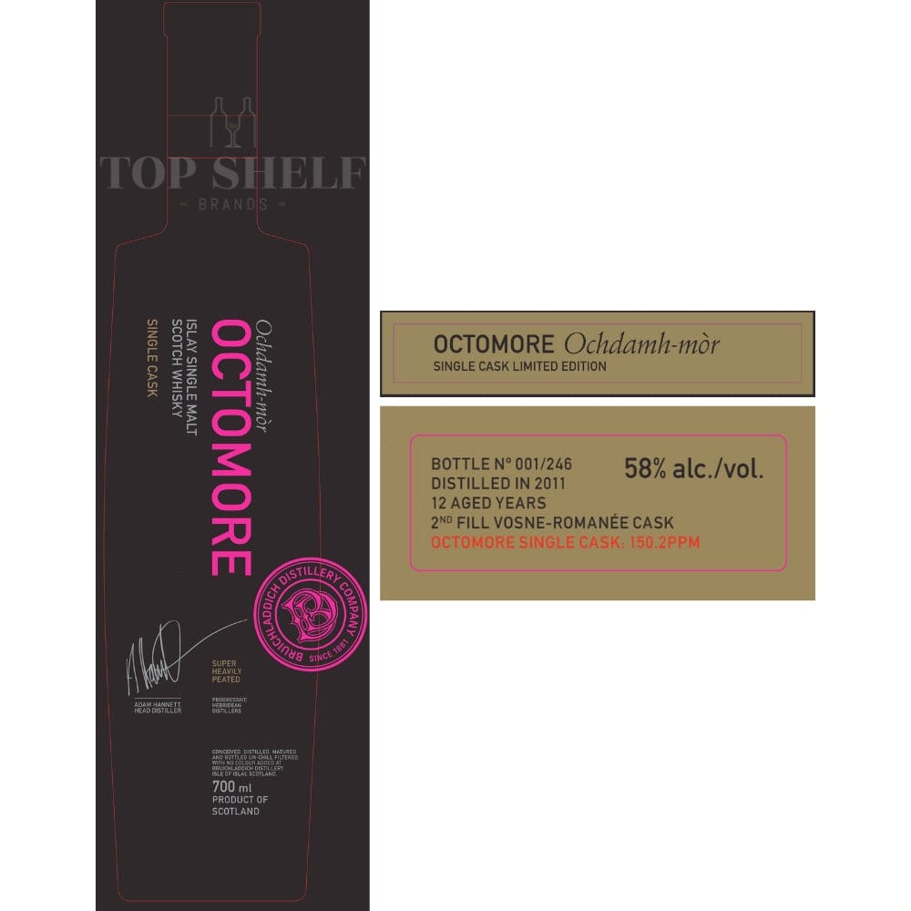 BuyOctomoreSingleCask150.2PPMOnline Octomore Single Cask: 150.2PPM - Image 1