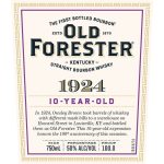 Old Forester 1924 10 Year Old Straight Bourbon - Image 2