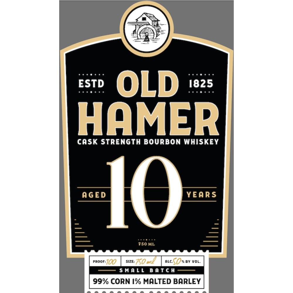 BuyOldHamer10YearOldBourbonOnline Old Hamer 10 Year Old Bourbon - Image 1