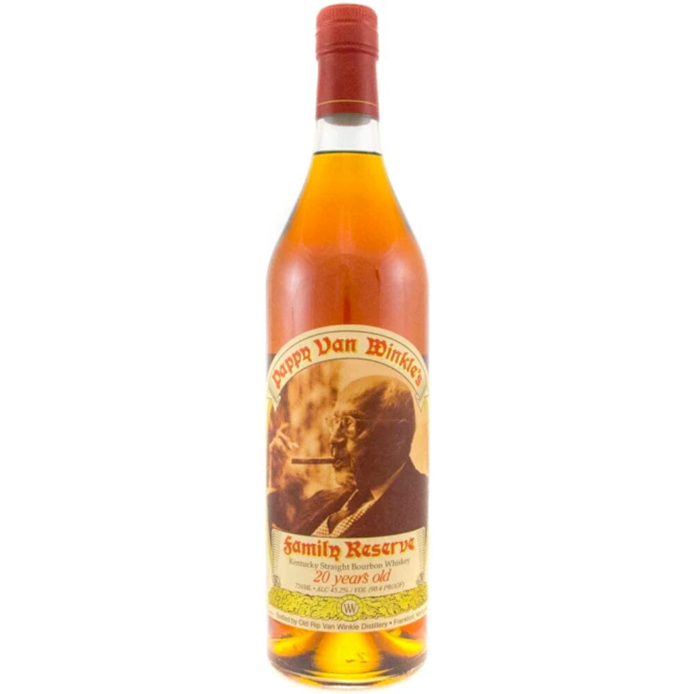 BuyPappyVanWinkle_sFamilyReserve20YearsOld2008100_Stitzel-WellerSignedbyJulianVanWinkleIIIOnline Pappy Van Winkle's Family Reserve 20 Years Old 2008 100% Stitzel-Weller Signed by Julian Van Winkle III - Image 1