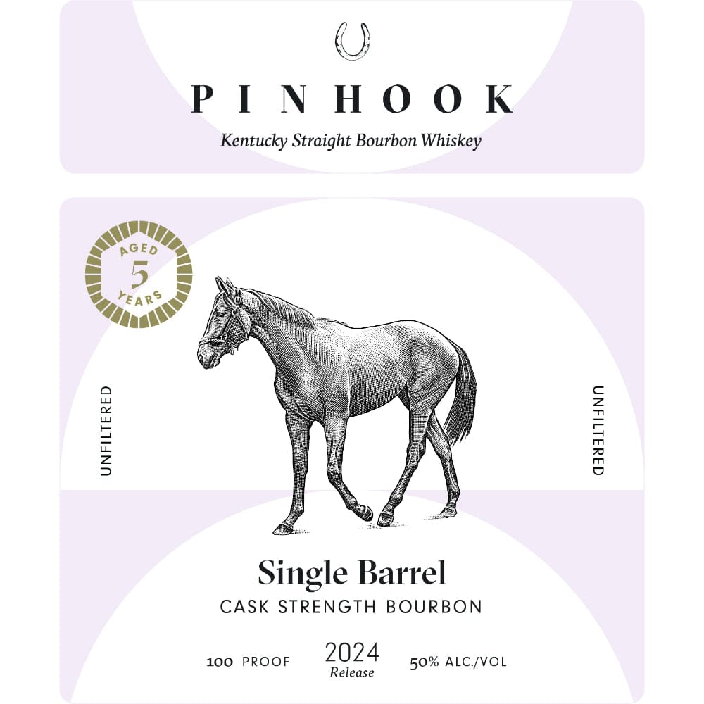 BuyPinhook5YearSingleBarrelCaskStrengthBourbon2024ReleaseOnline Pinhook 5 Year Single Barrel Cask Strength Bourbon 2024 Release - Image 1