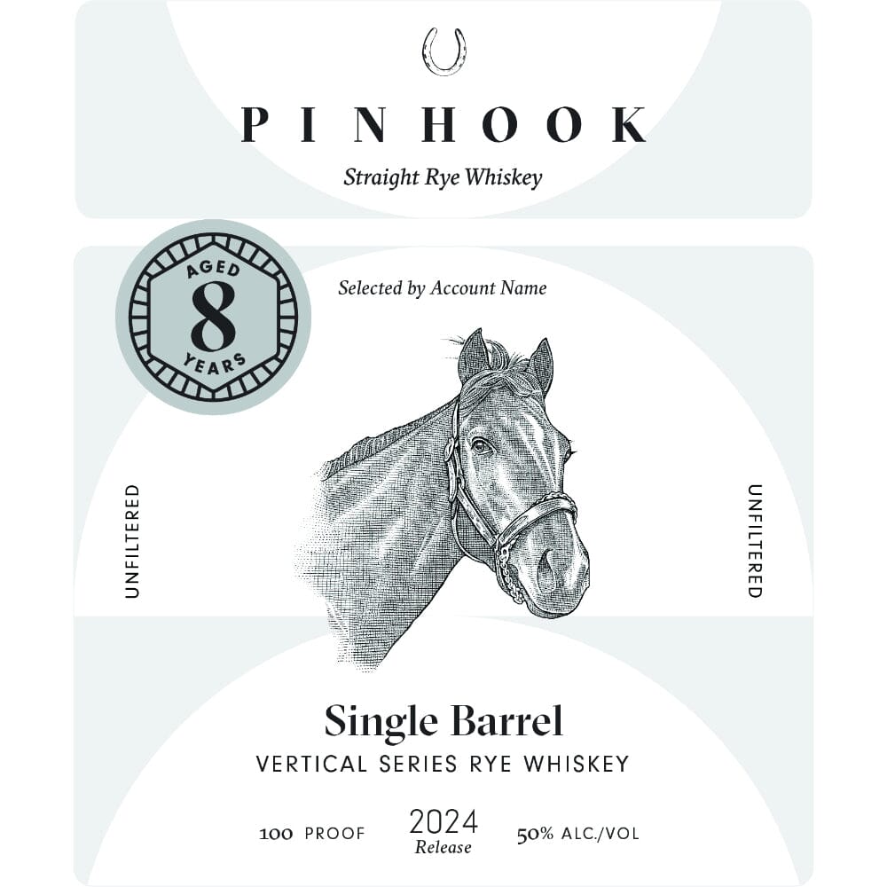 BuyPinhook8YearSingleBarrelVerticalSeriesRye2024ReleaseOnline Pinhook 8 Year Single Barrel Vertical Series Rye 2024 Release - Image 1