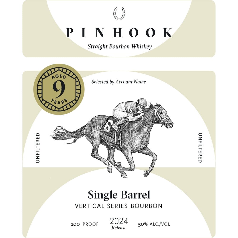 BuyPinhookSingleBarrelVerticalSeriesBourbon2024ReleaseOnline Pinhook 9 Year Old Single Barrel Vertical Series Bourbon 2024 Release - Image 1