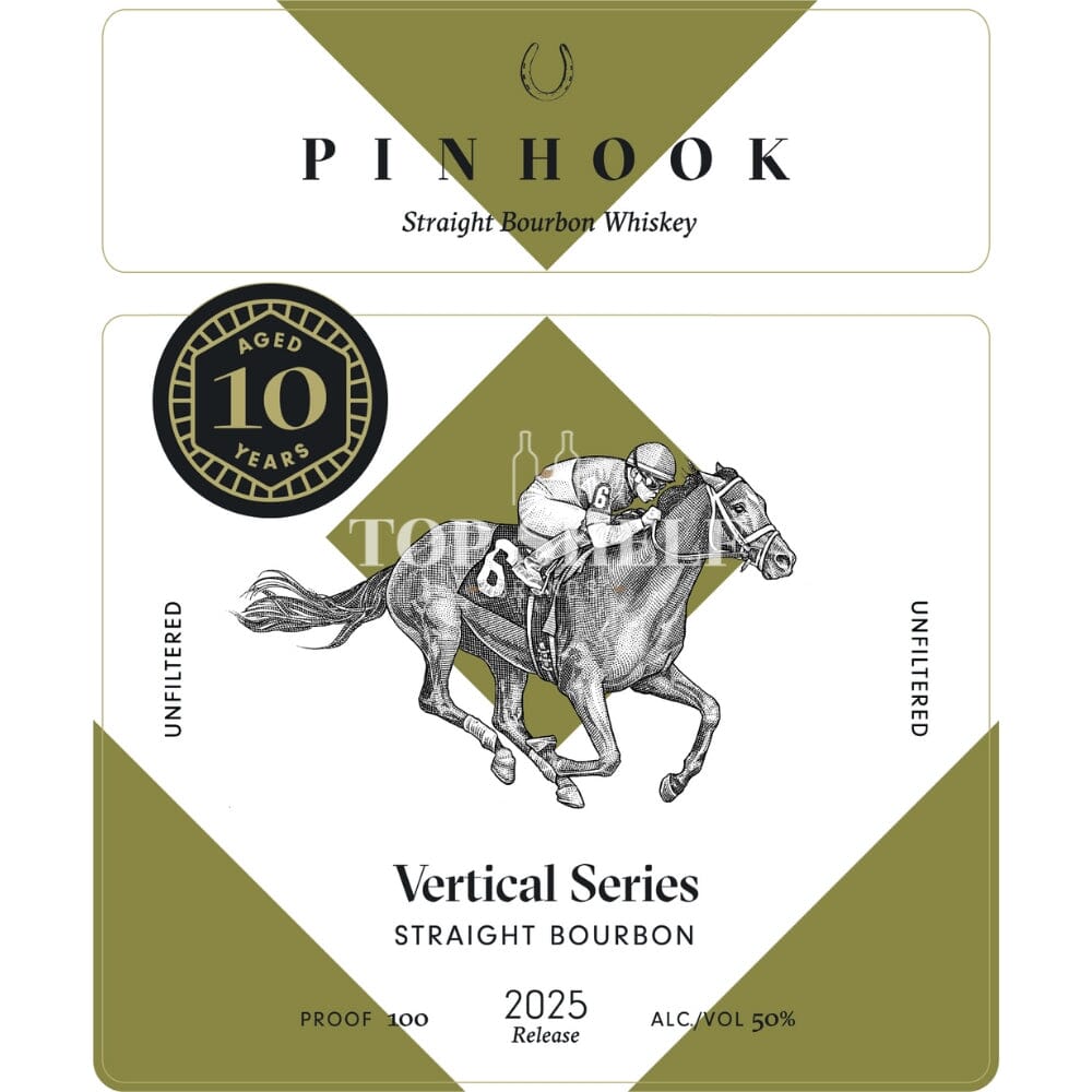 BuyPinhookVerticalSeries10YearOldBourbon2025ReleaseOnline Pinhook Vertical Series 10 Year Old Bourbon 2025 Release - Image 1