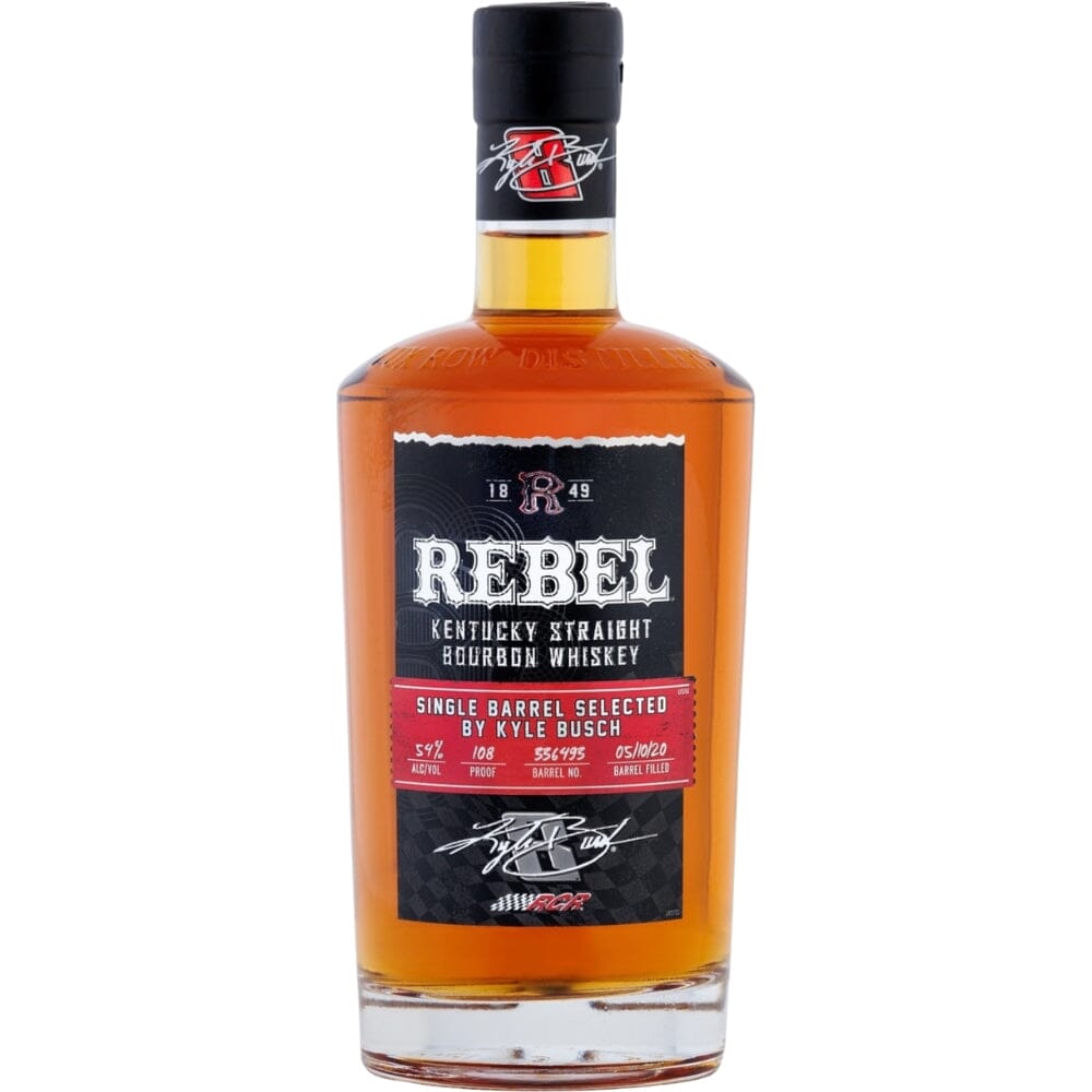 BuyRebelSingleBarrelBourbonByKyleBuschOnline_f52bcfe0-ba1c-45f7-adc8-c2ac9bfb602c Rebel Single Barrel Bourbon By Kyle Busch - Image 1
