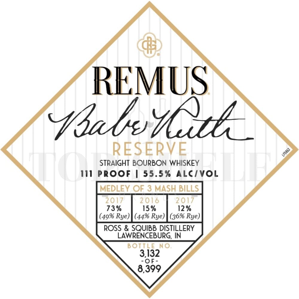 BuyRemusBabeRuthReserveBatch2Online Remus Babe Ruth Reserve Bourbon Batch 2 - Image 1