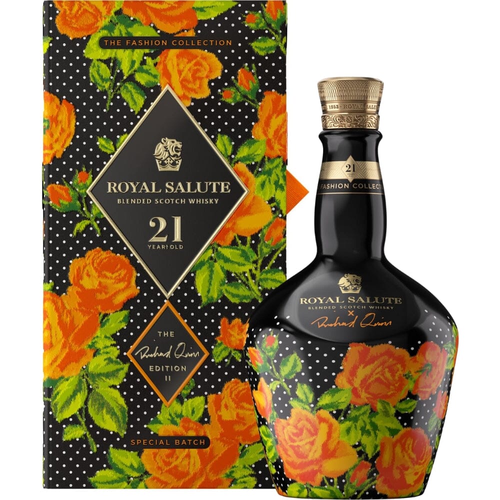 BuyRoyalSalutexRichardQuinnOrangeRosesFashionEditionIIOnline Royal Salute 21 Year x Richard Quinn Orange Roses Fashion Edition II - Image 1