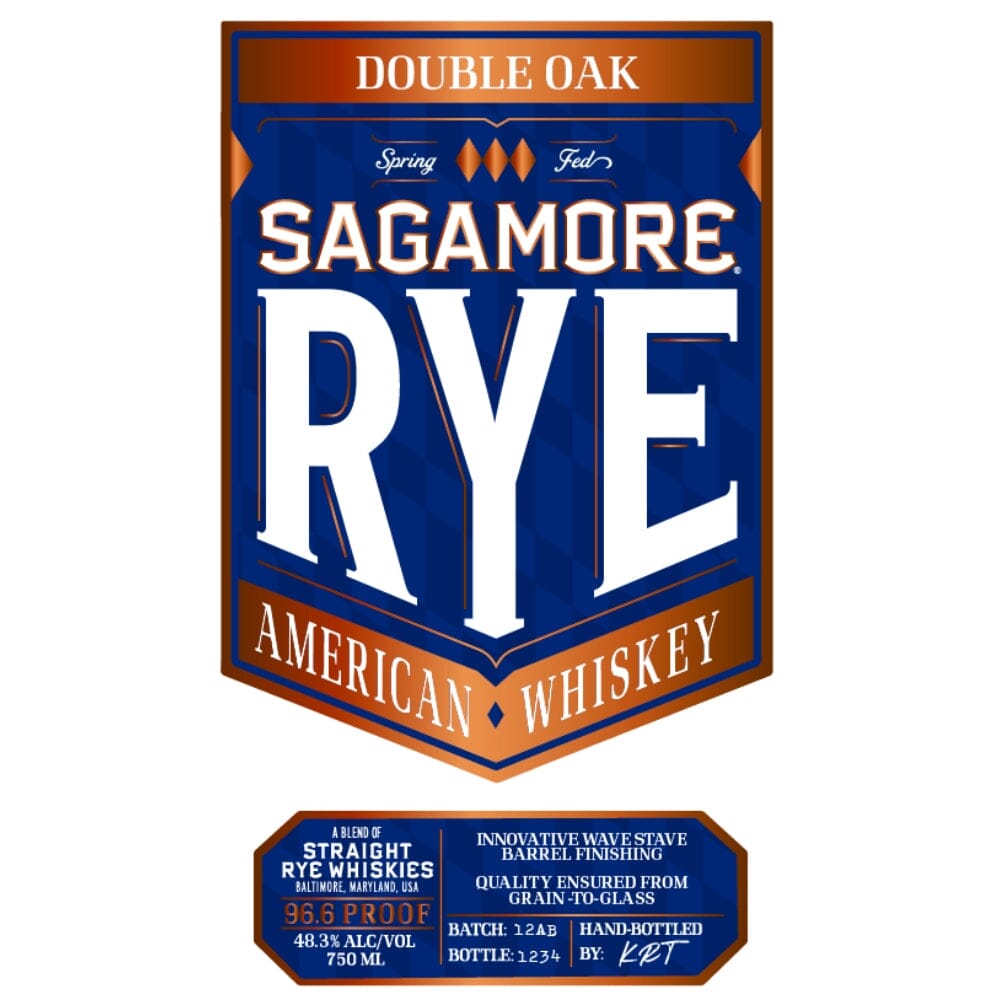 BuySagamoreRyeDoubleOakBlendedStraightRyeOnline Sagamore Rye Double Oak Blended Straight Rye - Image 1
