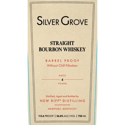 Silver Grove Straight Bourbon 2024 Release