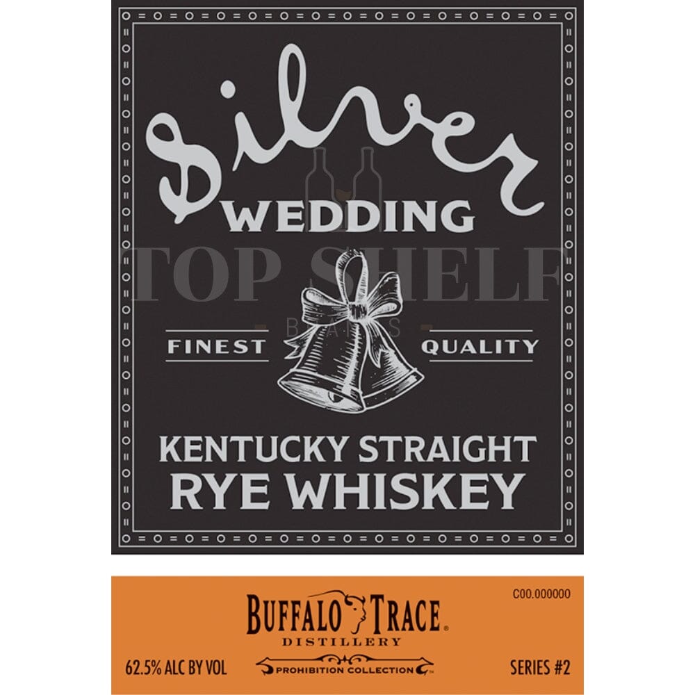 BuySilverWeddingKentuckyStraightRyeWhiskeyOnline Silver Wedding Kentucky Straight Rye Whiskey - Image 1