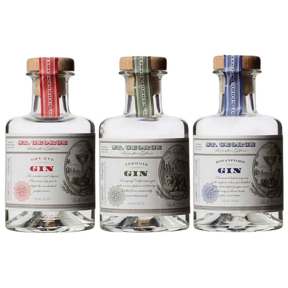 BuySt.GeorgeGinCollection200ml3pkOnline St. George Gin Collection 200ml 3pk - Image 1