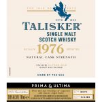 Talisker 1976 Prima & Ultima Single Malt Scotch 46 Year Old - Image 2