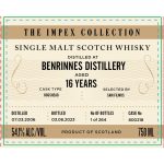 The ImpEx Collection Benrinnes Distillery 16 Year Old 2006 - Image 2